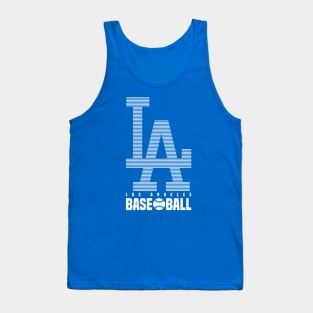 LA Baseball 3 Tank Top